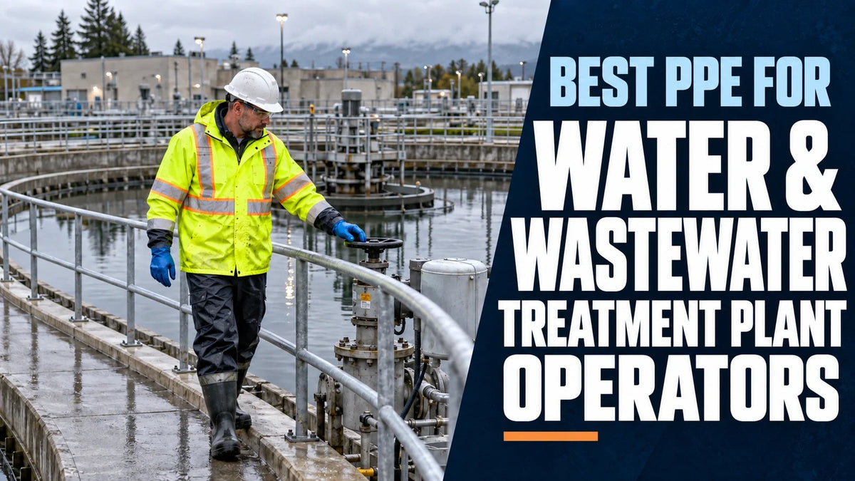 Best PPE for Water & Wastewater Treatment Plant Operators
