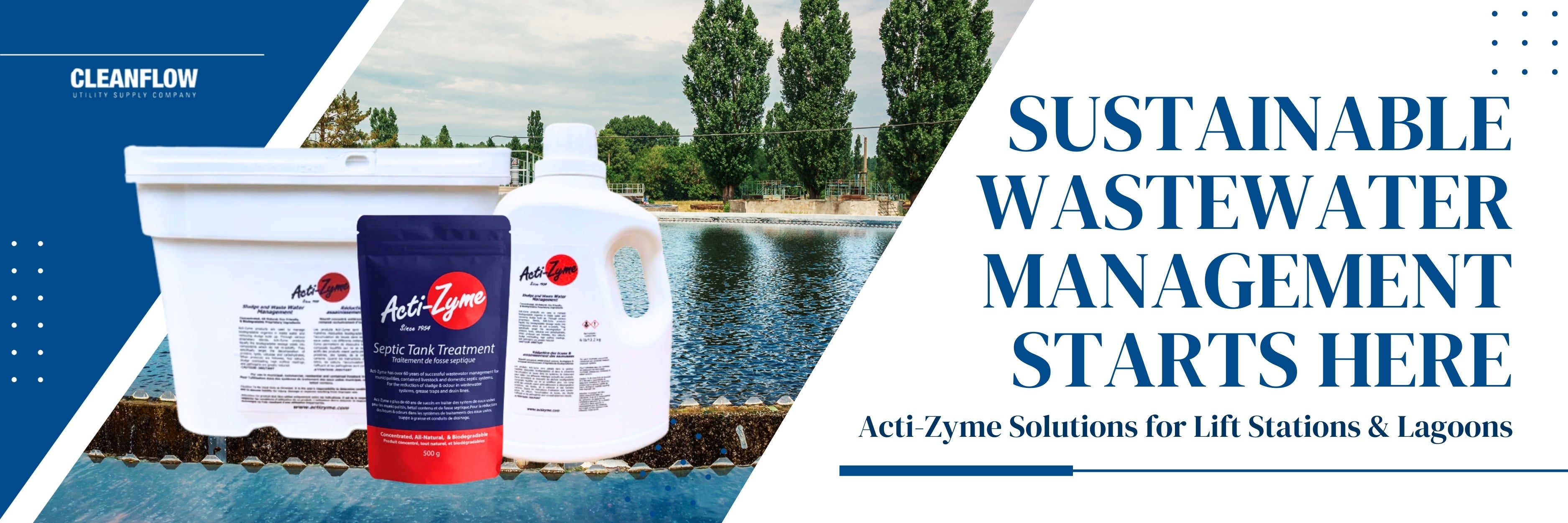 Biological Wastewater Treatment That Works: How Acti-Zyme Restores Balance in Lagoons and Lift Stations