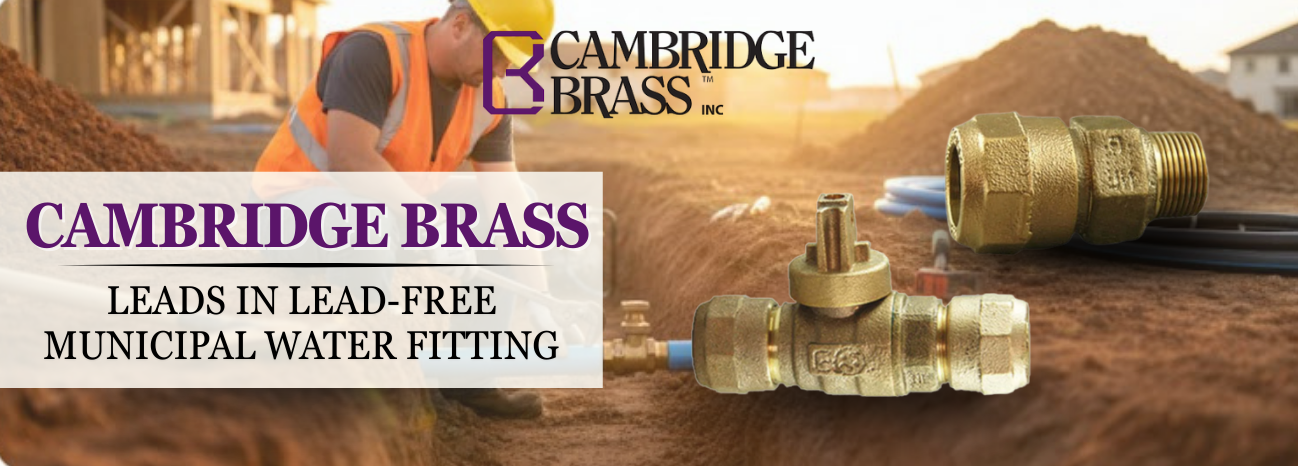 How Cambridge Brass Leads the Way in Lead-Free Municipal Water Fittings