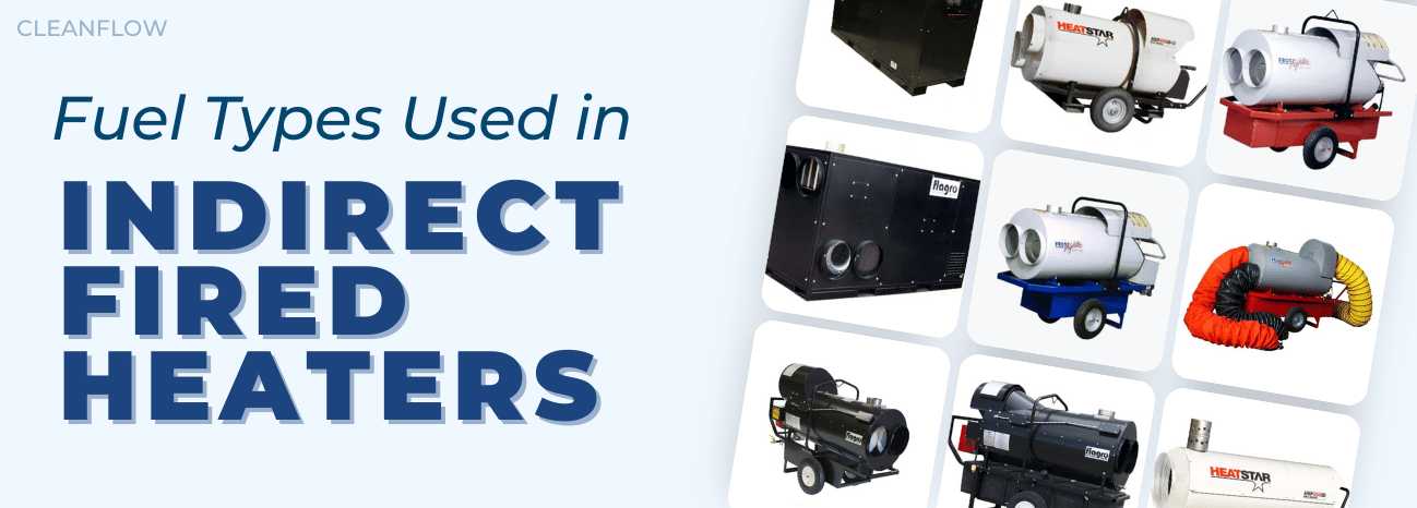 Fuel Types used in Indirect fired heaters in Canada