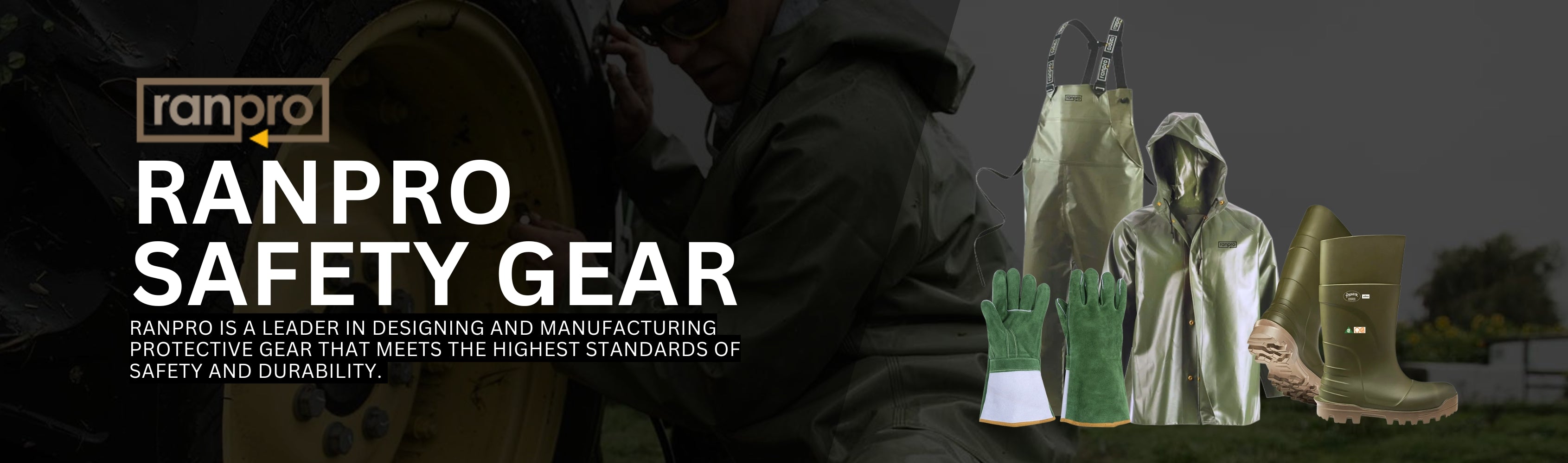Ranpro Safety Gear – Durable Protection for Work Banner
