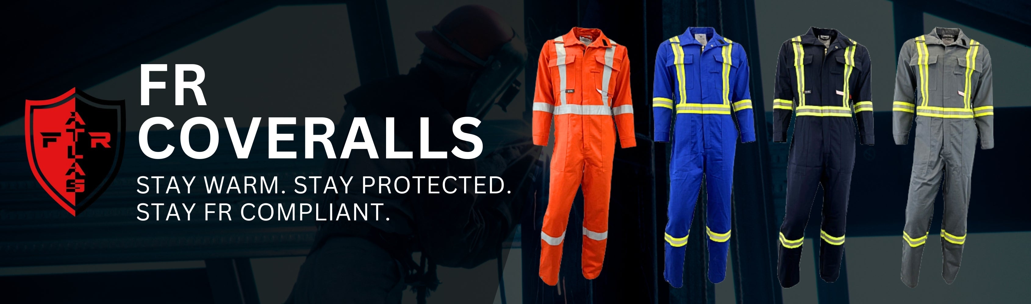 Atlas Workwear - FR Coveralls Banner
