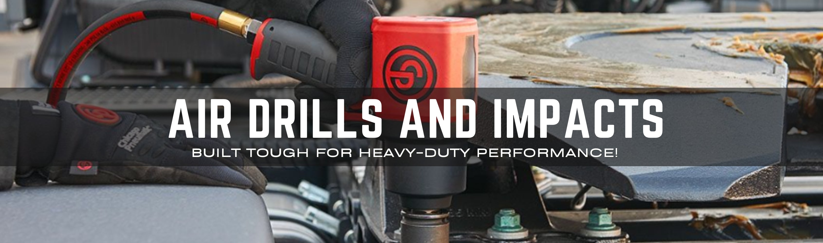 Air Drills and Impacts Banner