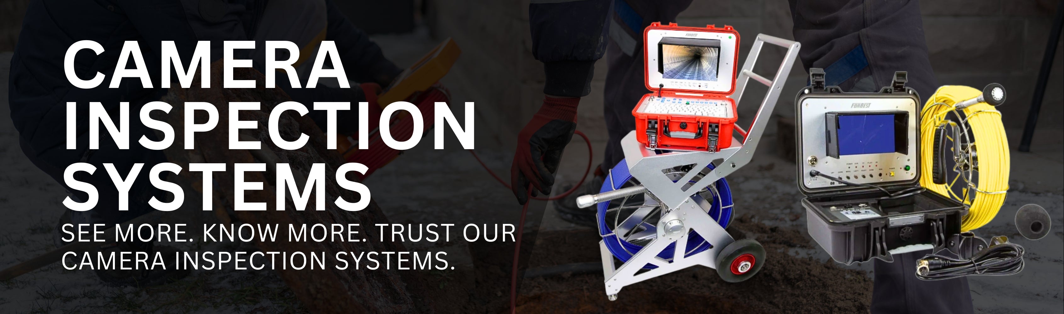 Camera Inspection Systems Banner