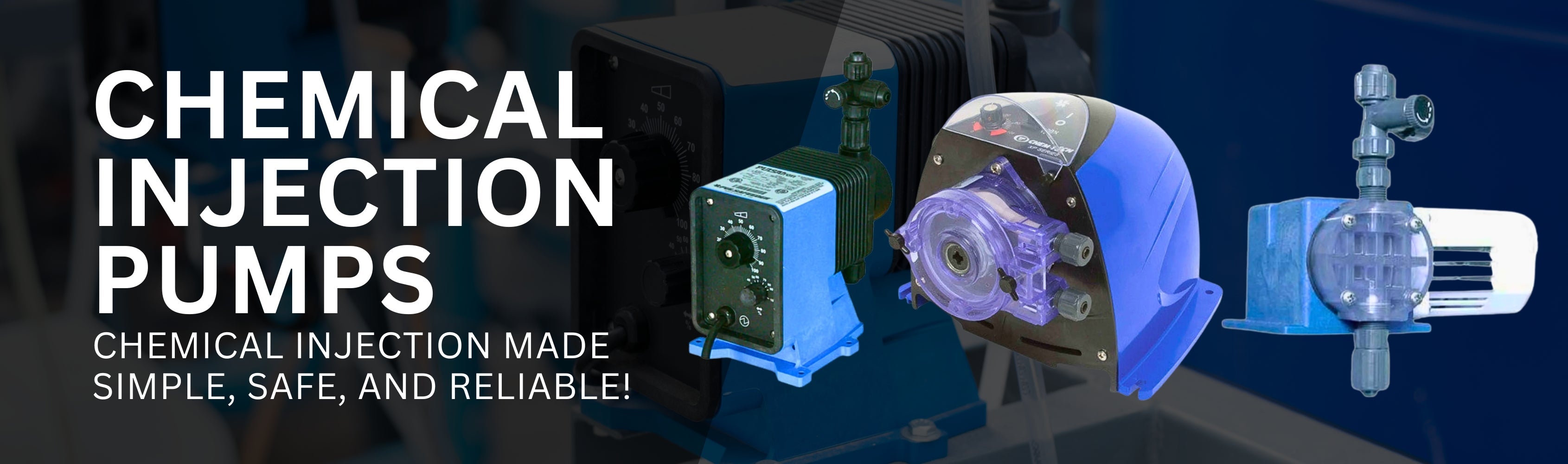 Chemical Injection Pumps Banner