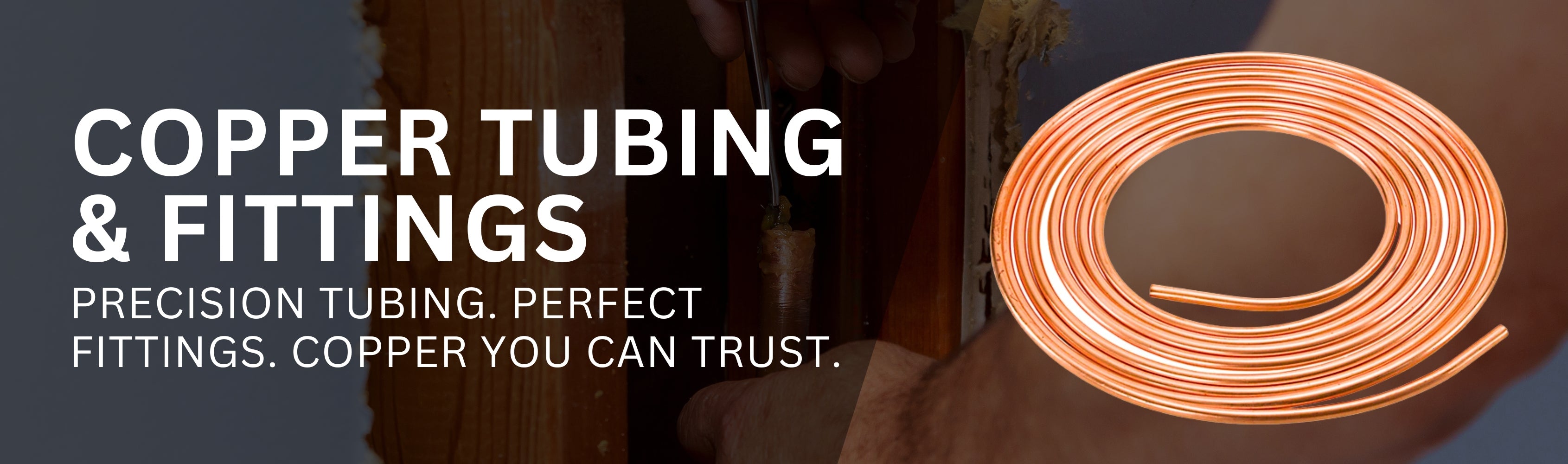 Copper Tubing & Fittings Banner