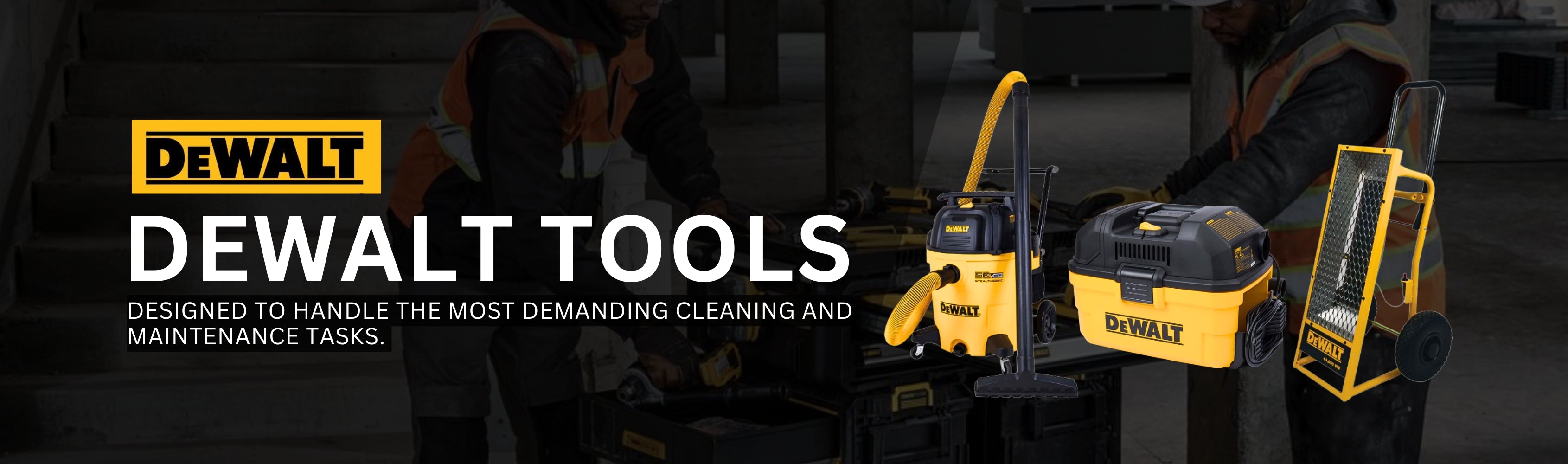 DeWalt Tools Banner