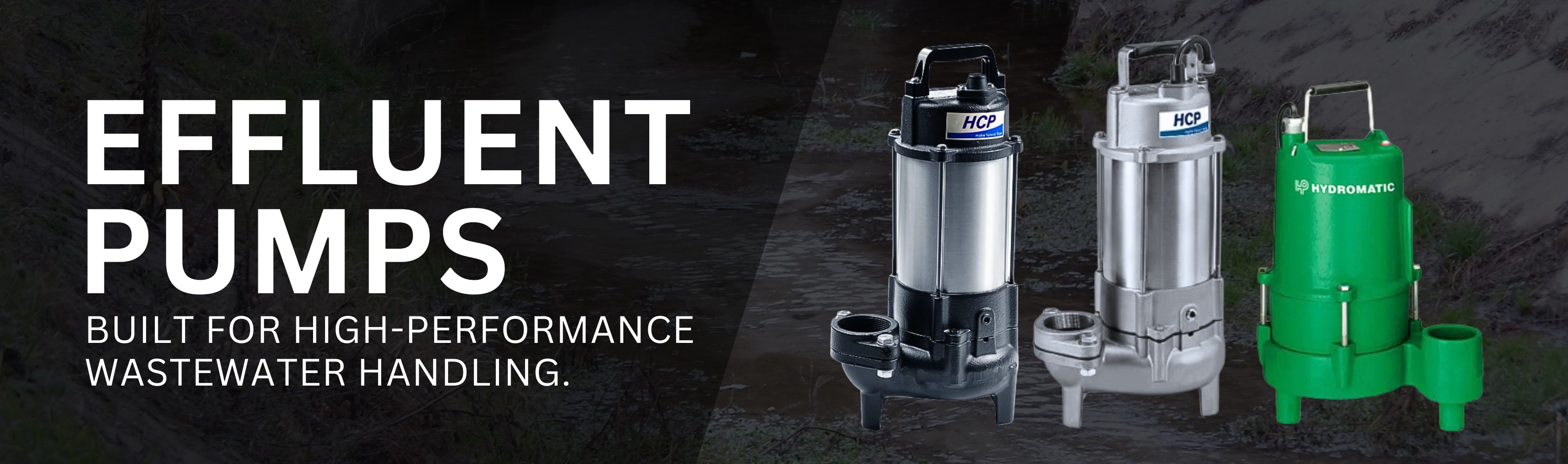 Effluent Pumps Banner