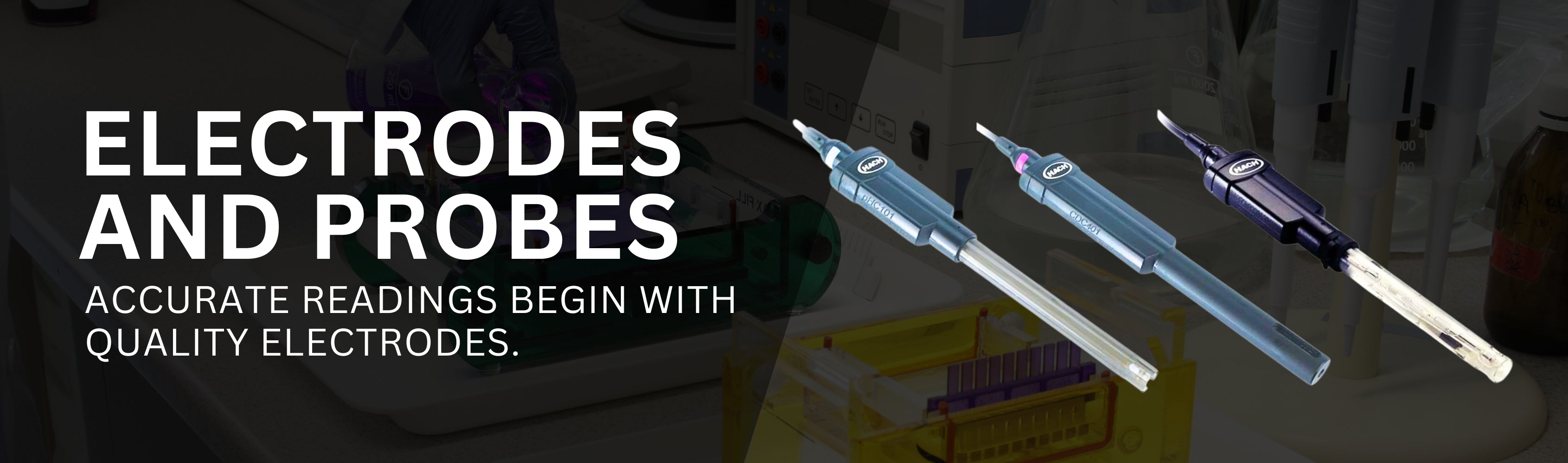 Electrodes and Probes Banner