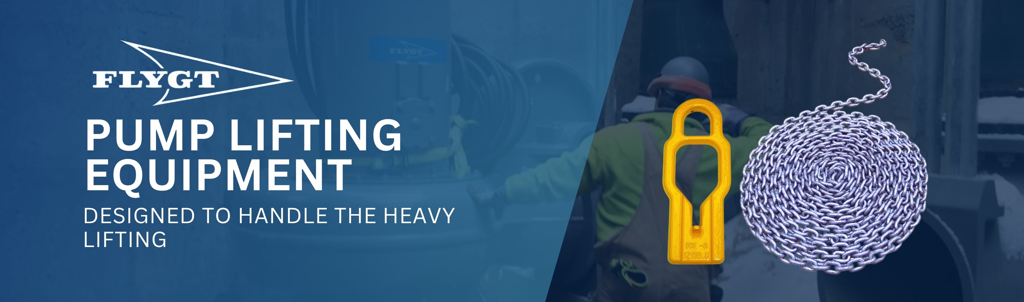 Flygt - Pump Lifting Equipment Banner