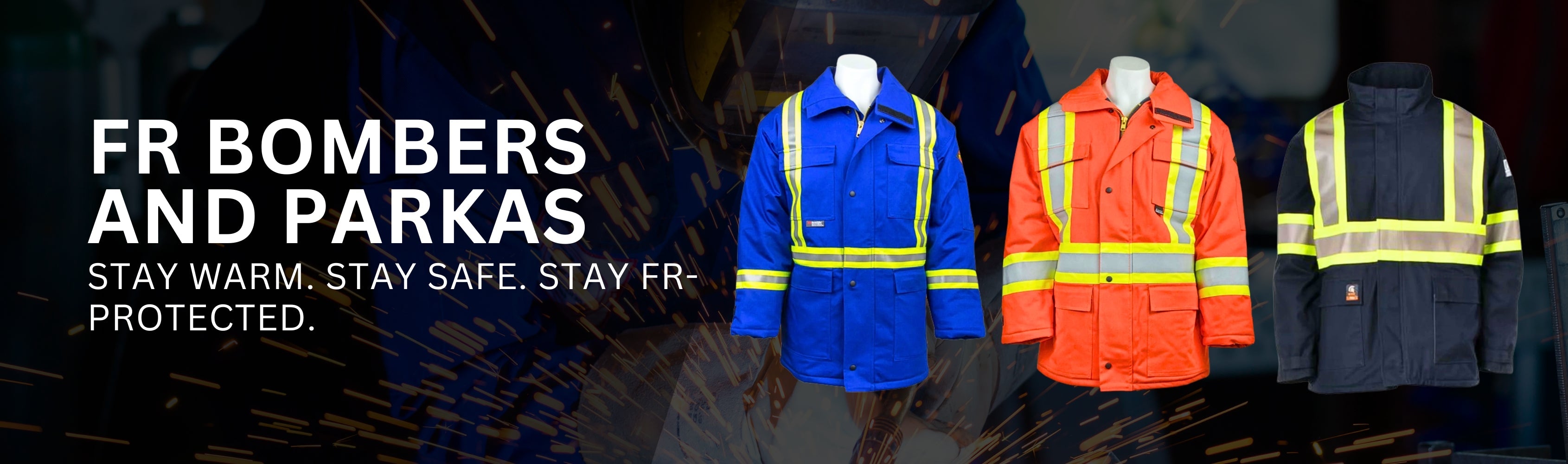 FR Bombers and Parkas Banner