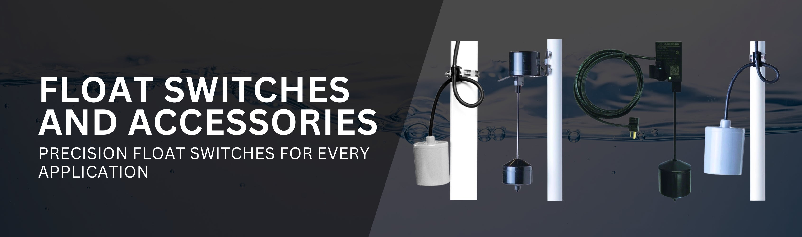 Float Switches and Accessories Banner