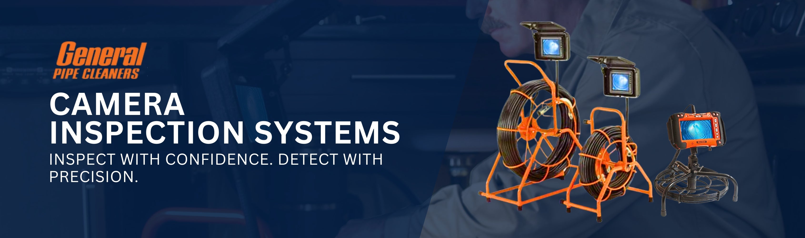 General Pipe Cleaners - Camera Inspection Systems Banner