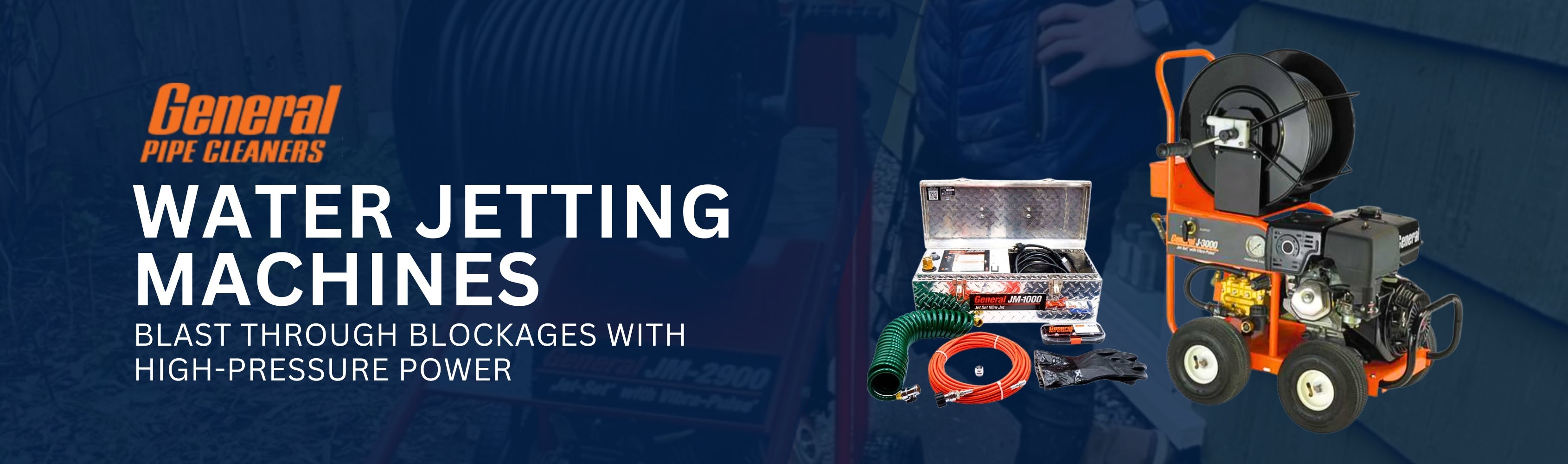 General Pipe Cleaners - Water Jetting Machines