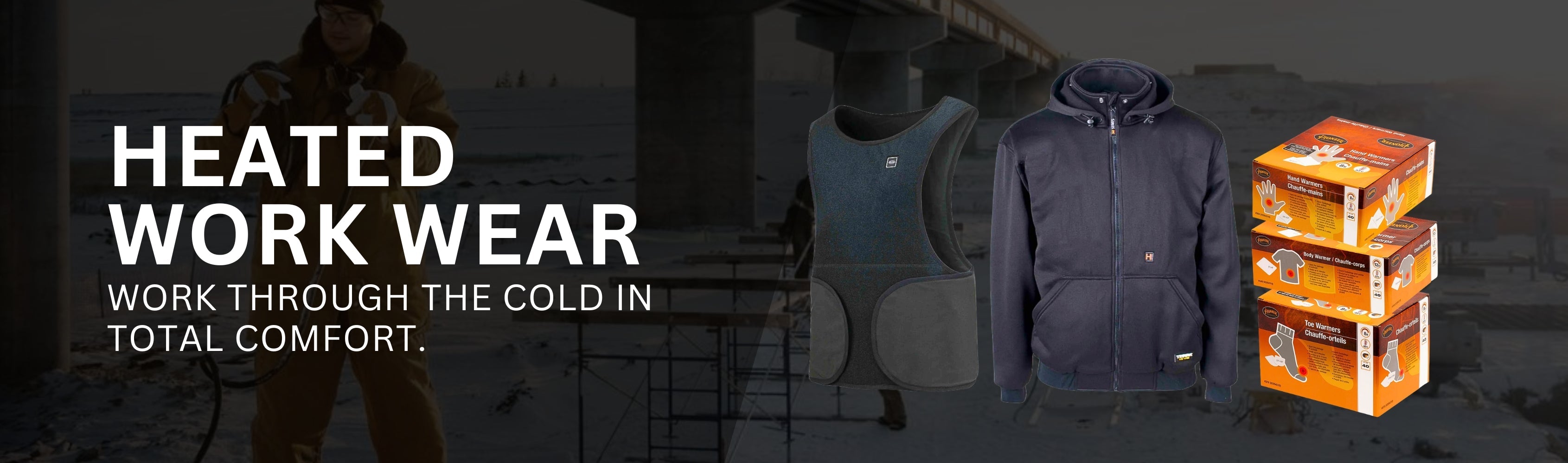 Heated Work Wear Banner