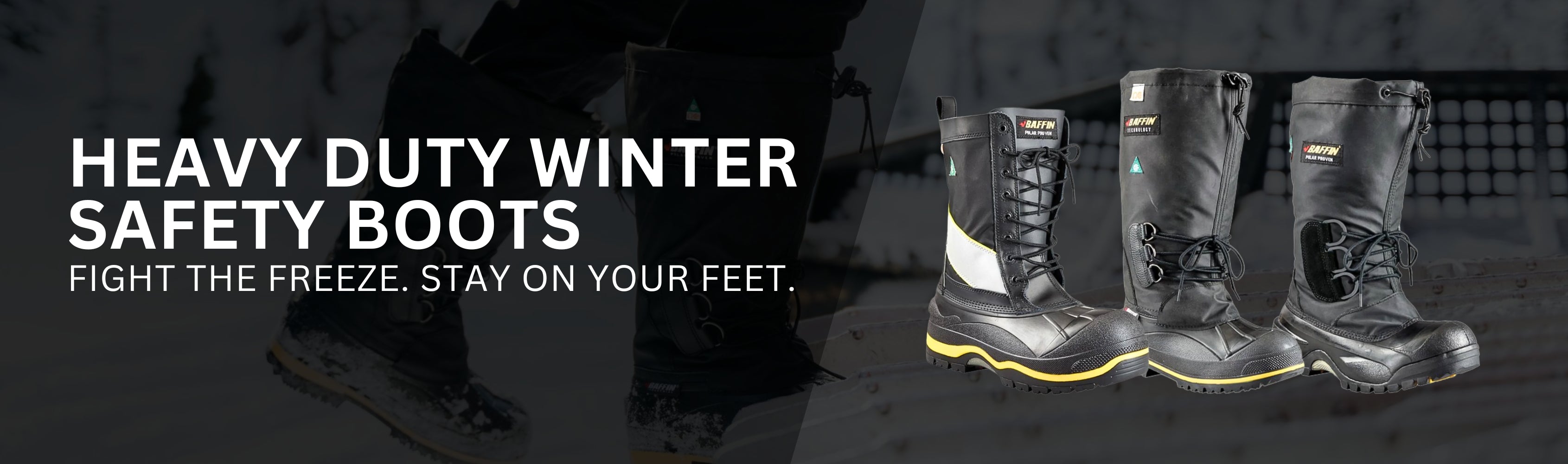 Heavy Duty Winter Safety Boots