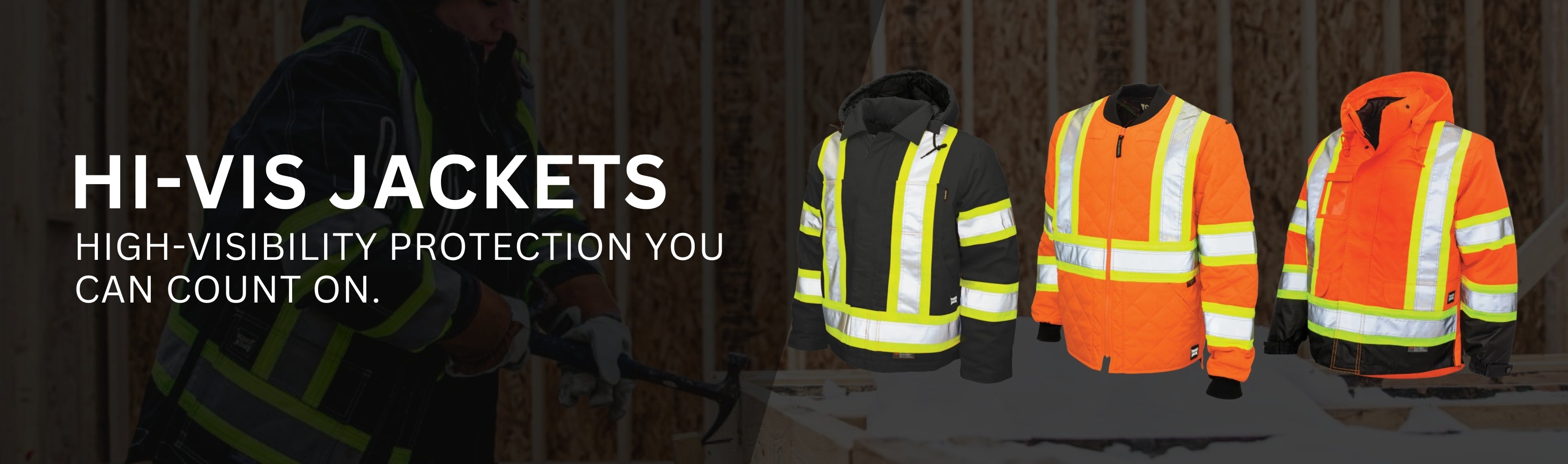 Hi-Vis Jackets Banner