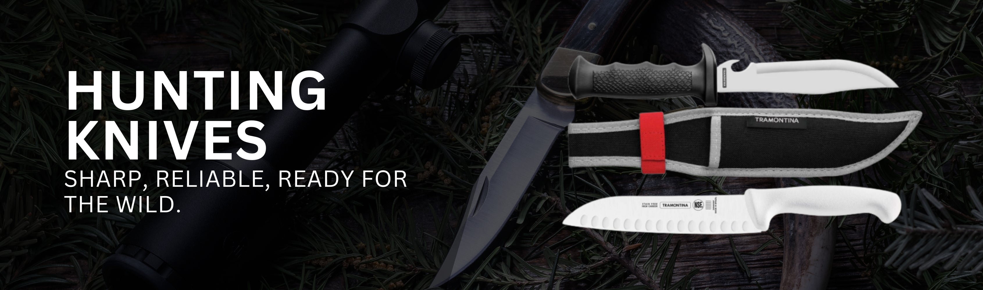 Hunting Knives Banner