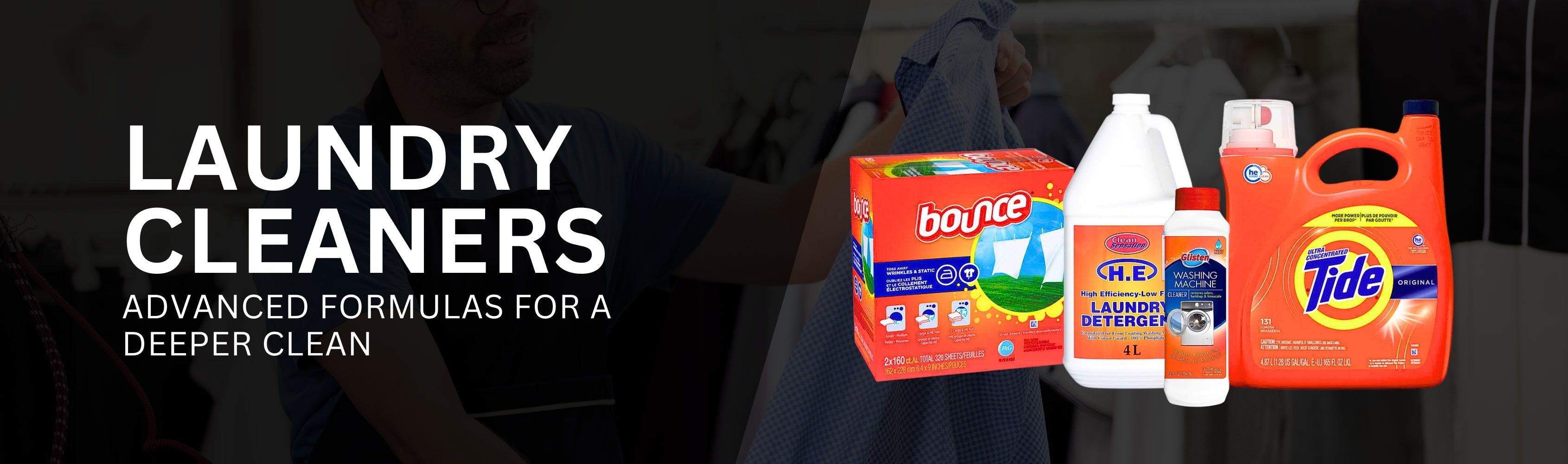 Laundry Cleaners Banner