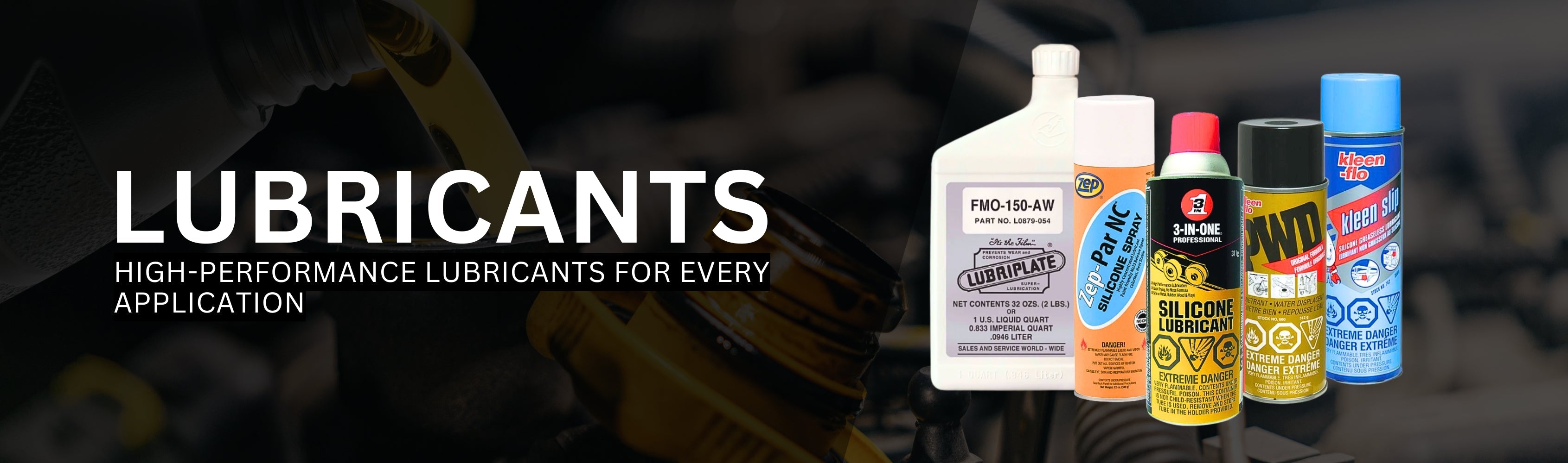 Lubricants Banner