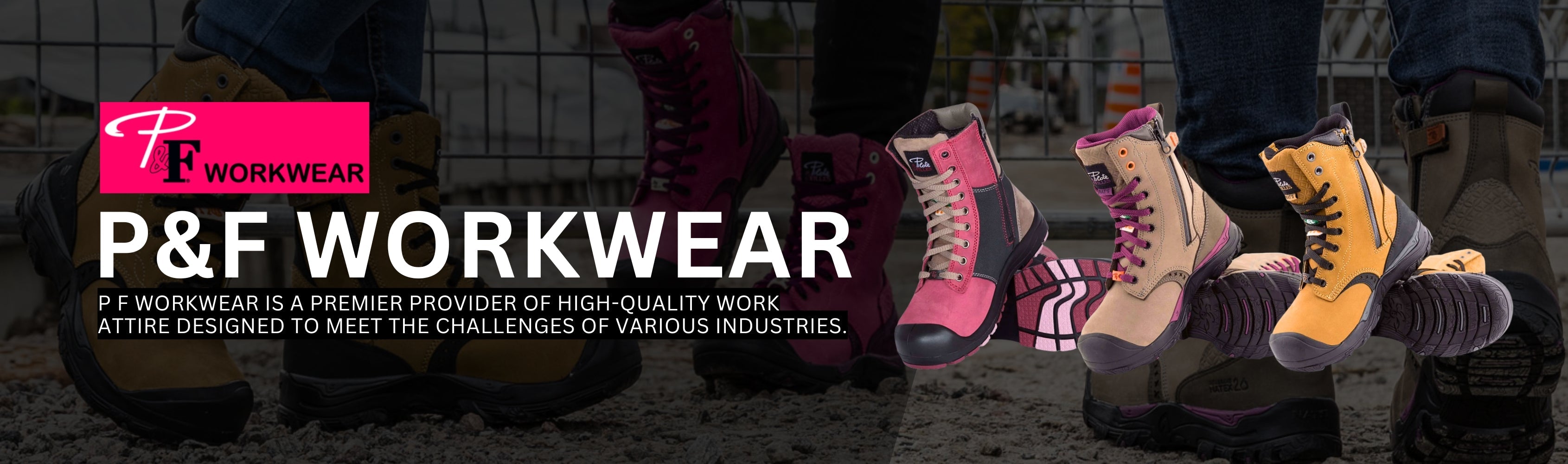 P F Workwear Banner