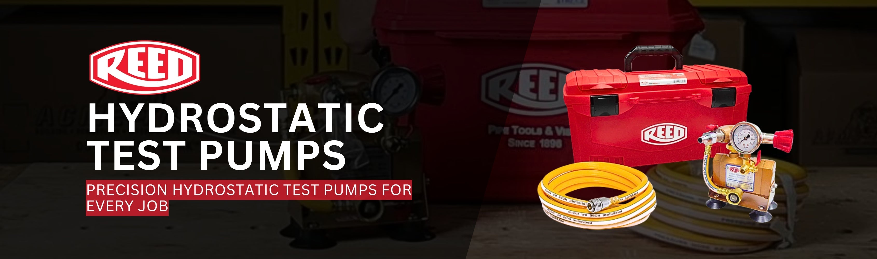 Reed - Hydrostatic Test Pumps