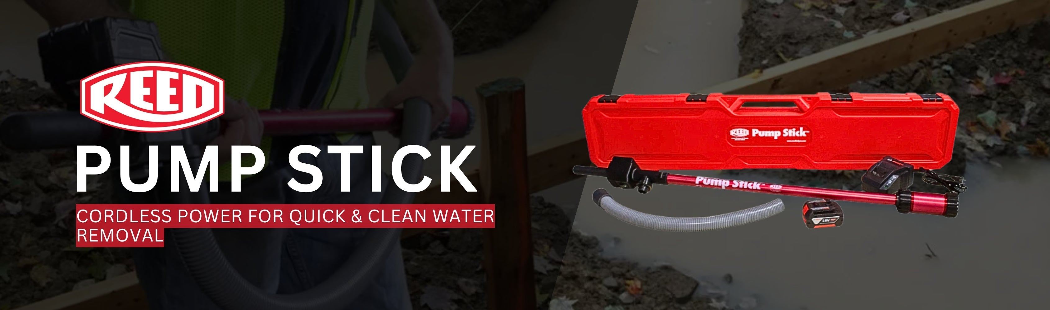 Reed - Pump Stick Banner