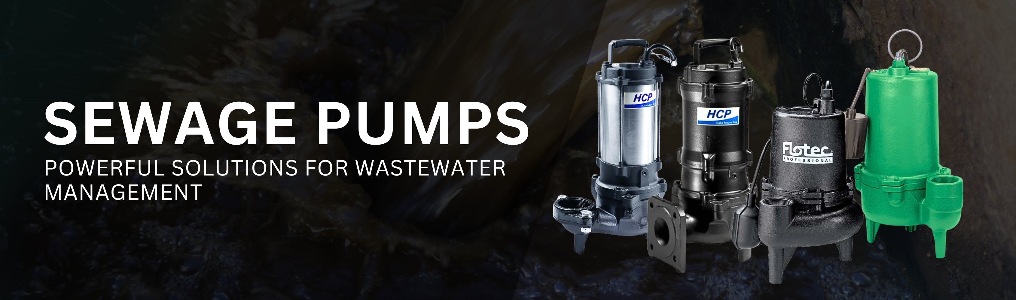 Sewage Pumps Banner