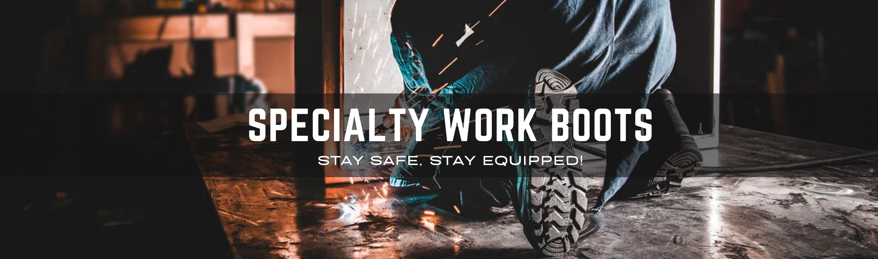 Specialty Work Boots Banner
