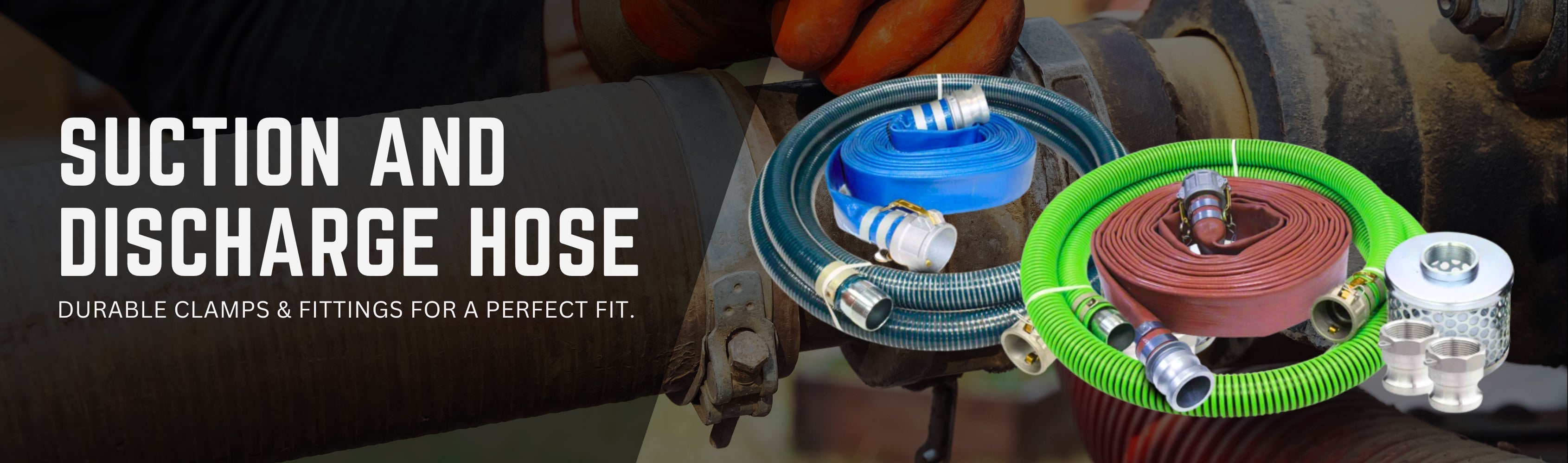 Suction and Discharge Hose Banner
