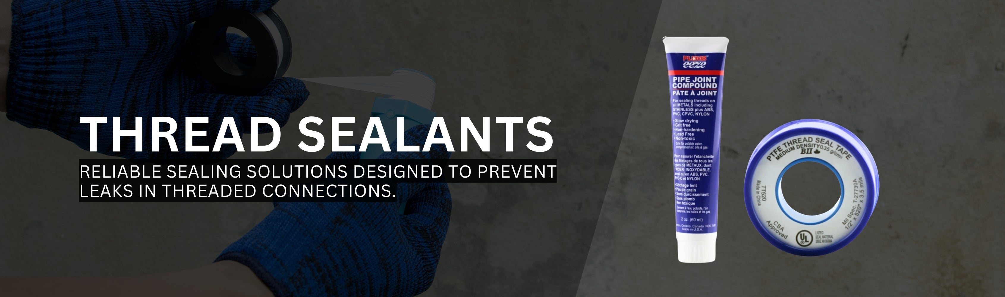 Thread Sealants Banner