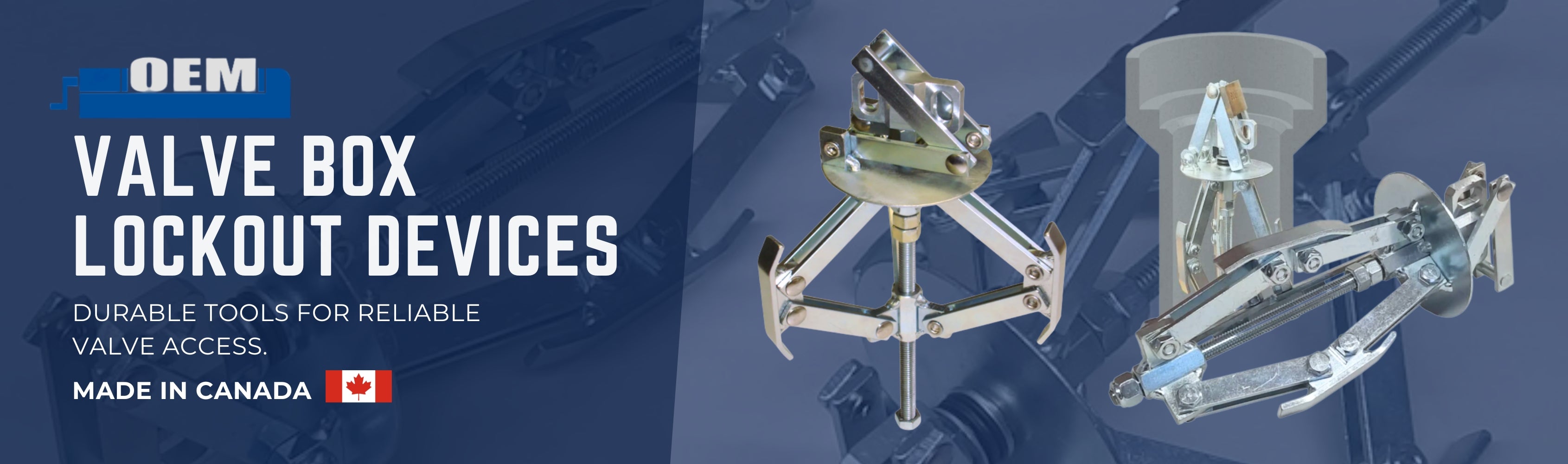OEM Ltd Valve Box Lockout Devices Banner