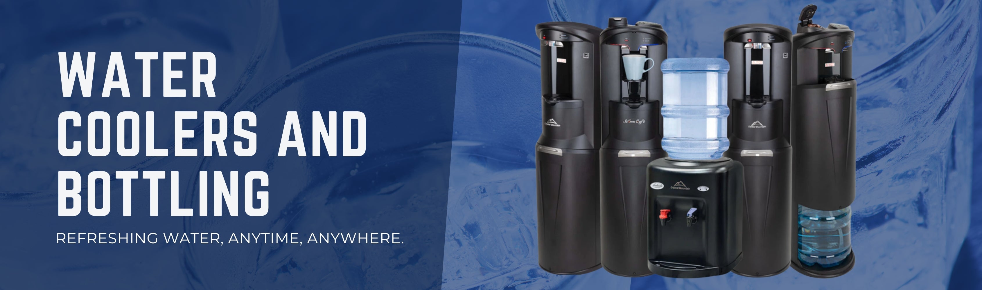 Water Coolers and Bottling Banner