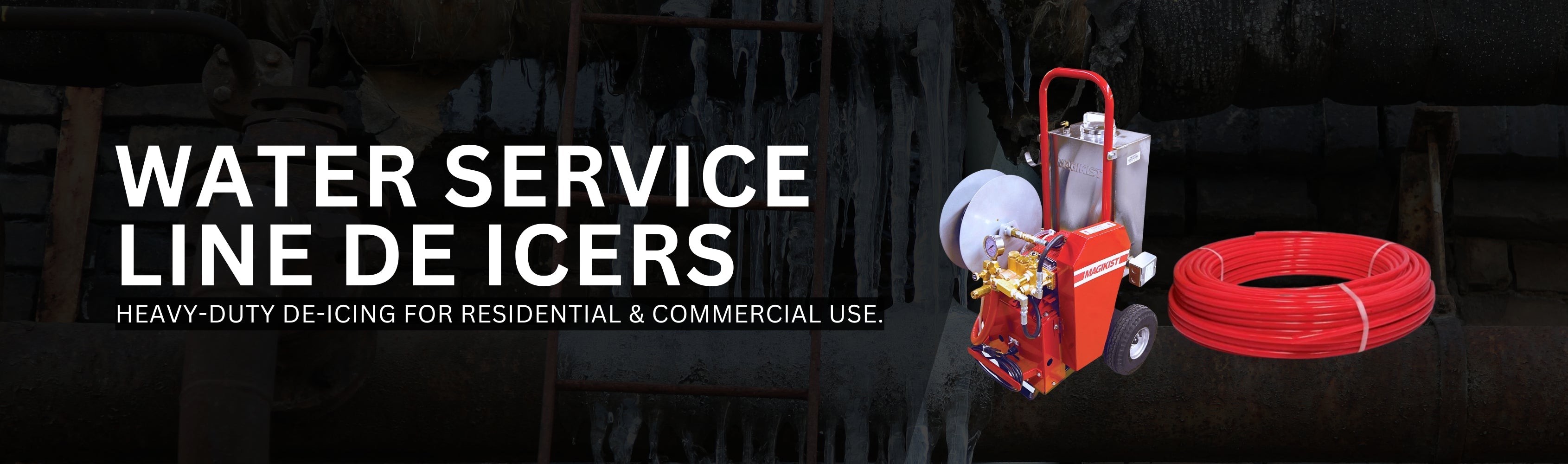 Water Service Line De-Icers Banner