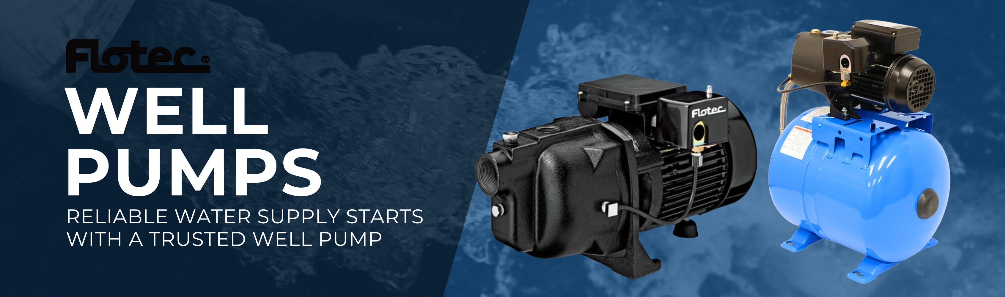 Flotec - Well Pumps Banner