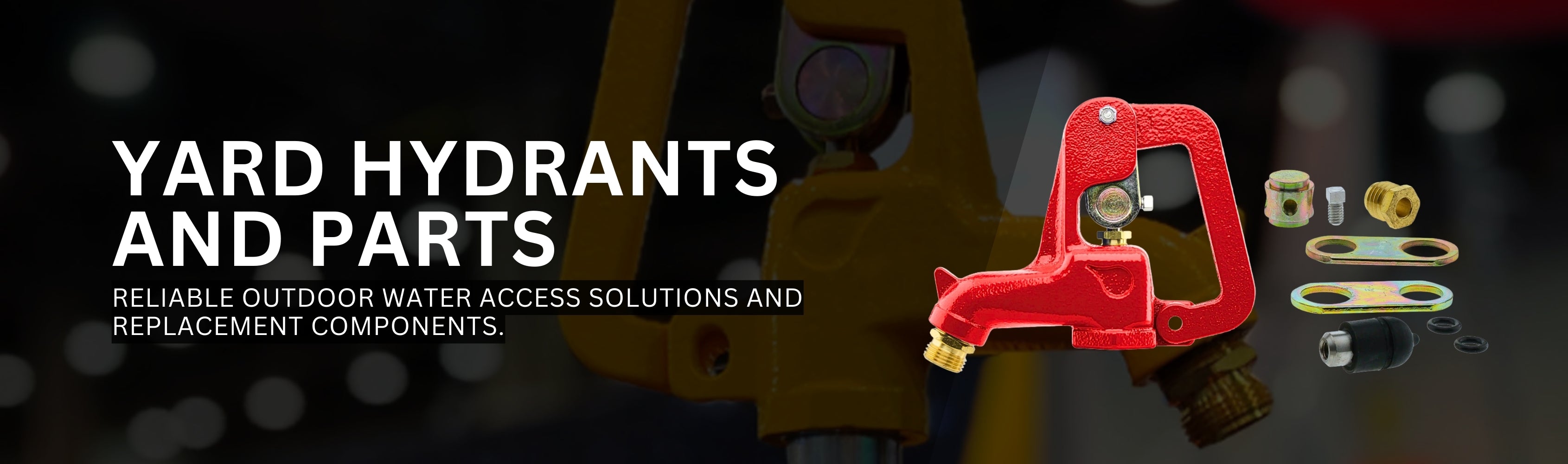 Yard Hydrants and Parts Banner