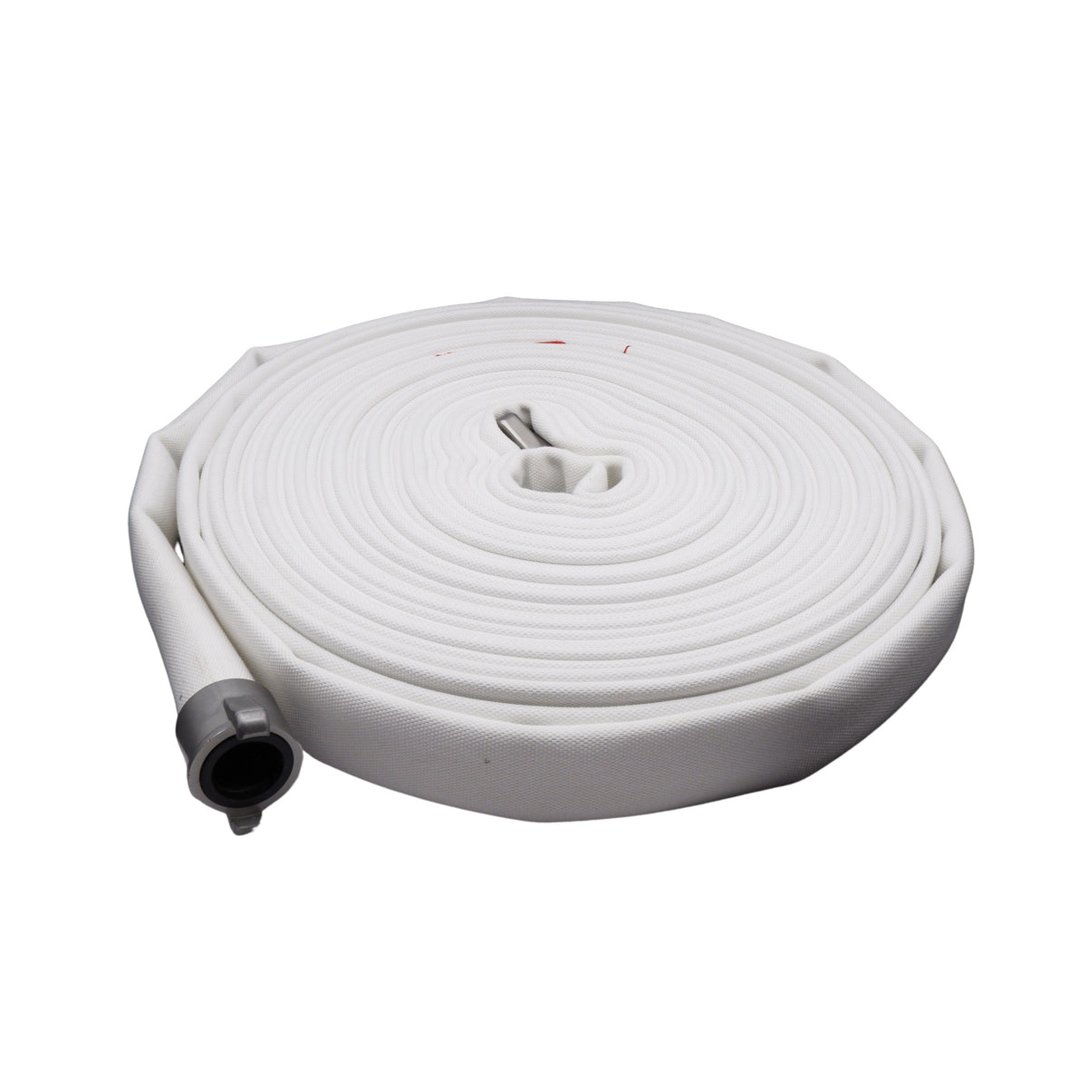 Double Jacket Fire Hose with Forestry Fittings, 300 PSI, UL Listed, Pre-Coupled, High-Pressure