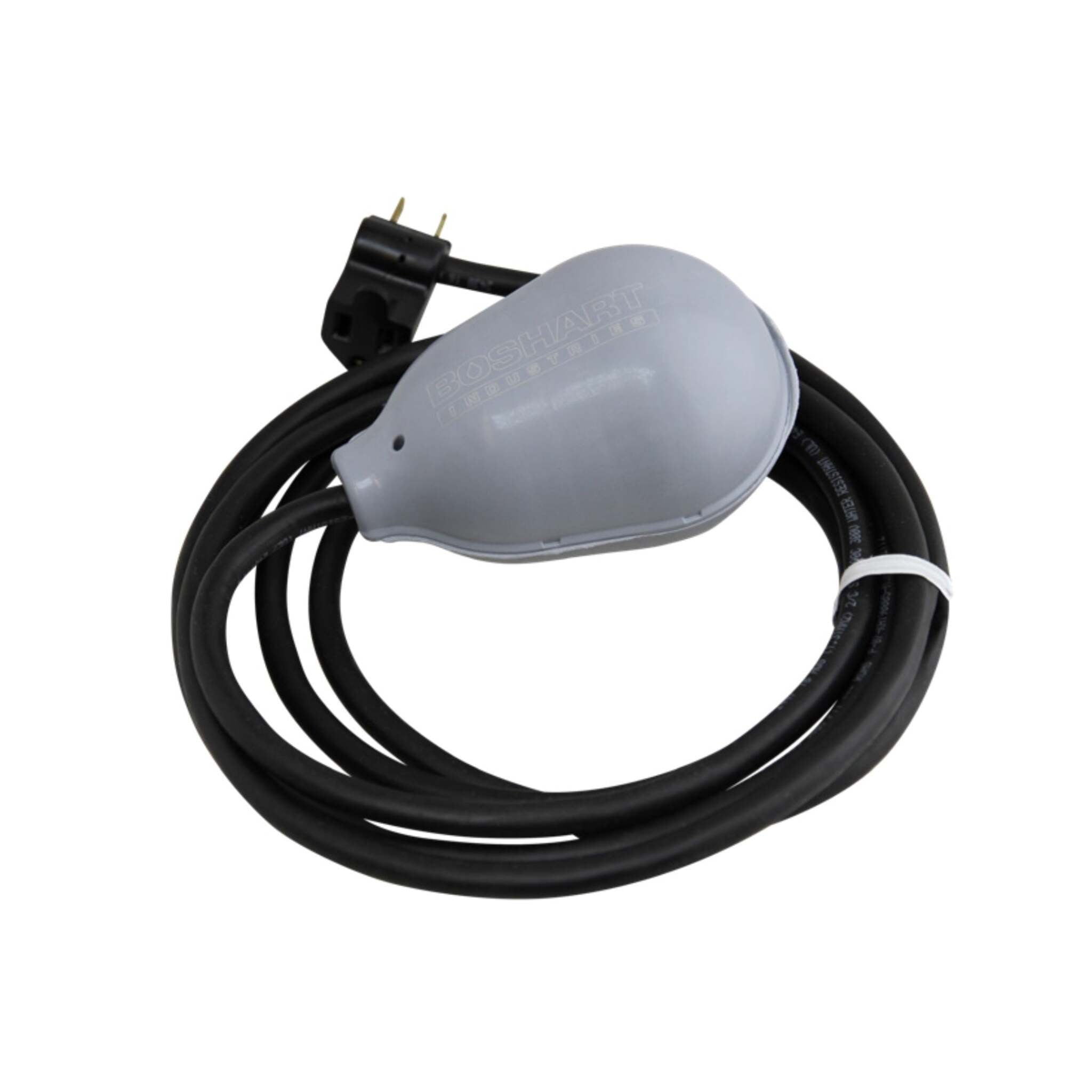 Pump Down 13 Amp Wide-Angle Piggyback Plug Pump Float Switch | 120V AC, 1/2 HP, Liquid Level Control for Septic Tanks, Sump Pits, & Water Tanks