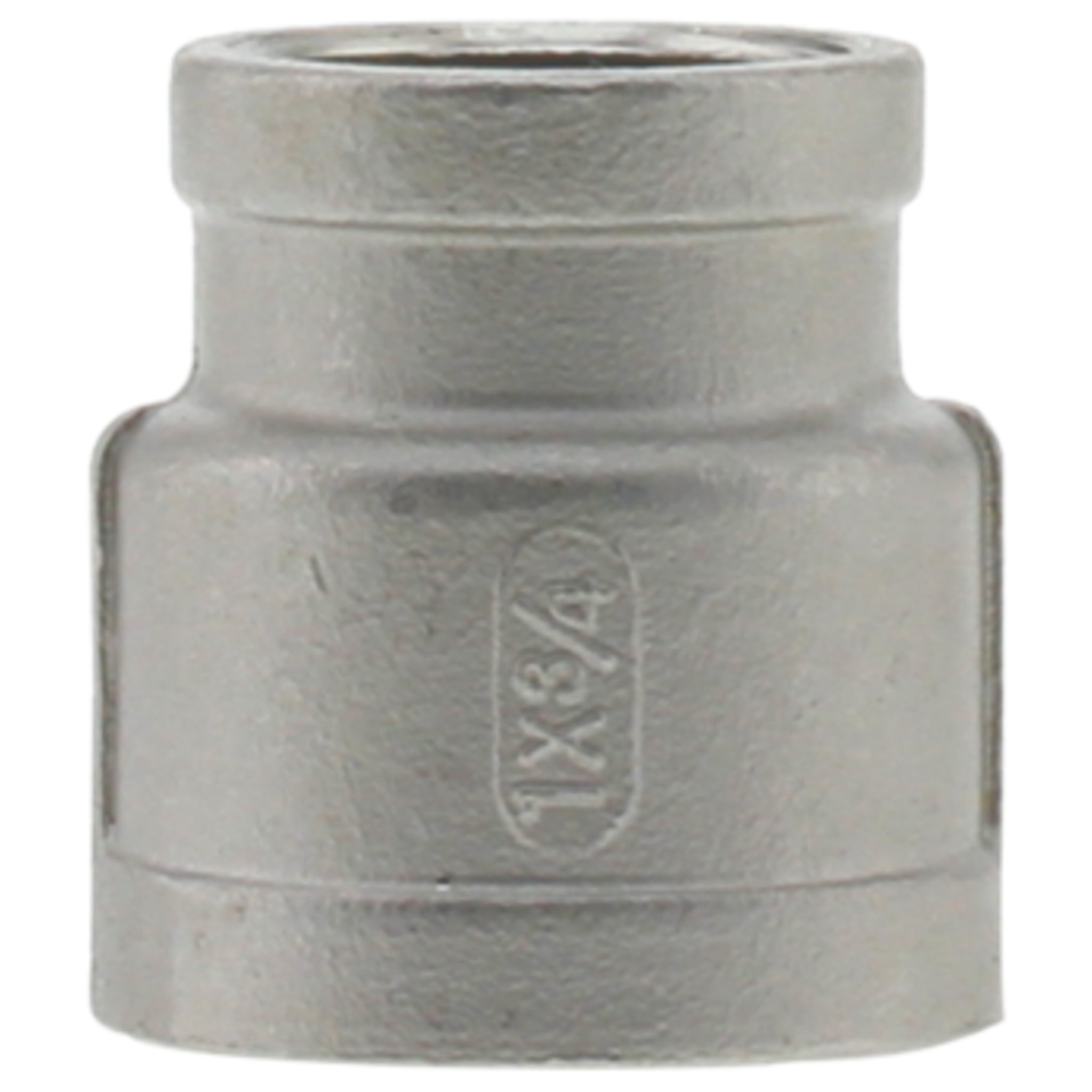 316 Stainless Steel Schedule 40 Threaded Reducing Couplings - FPT x FPT - Corrosion Resistant, Long-Lasting, Versatile Use | Sizes: 3/8" to 2" NPT