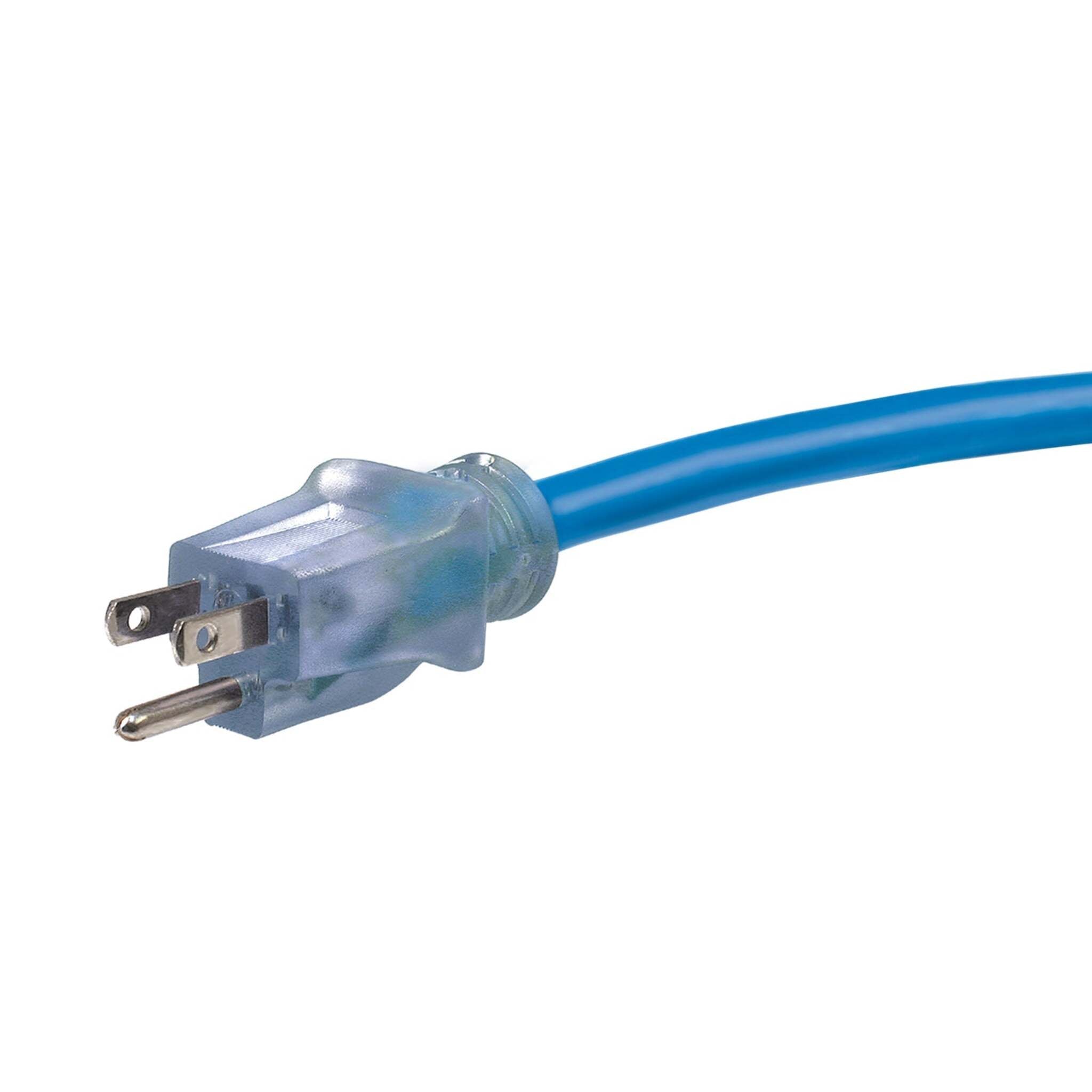 Prime Glacier Flex® Extreme Cold Weather Extension Cords - Single Tap | 12 Gauge and 14 Gauge