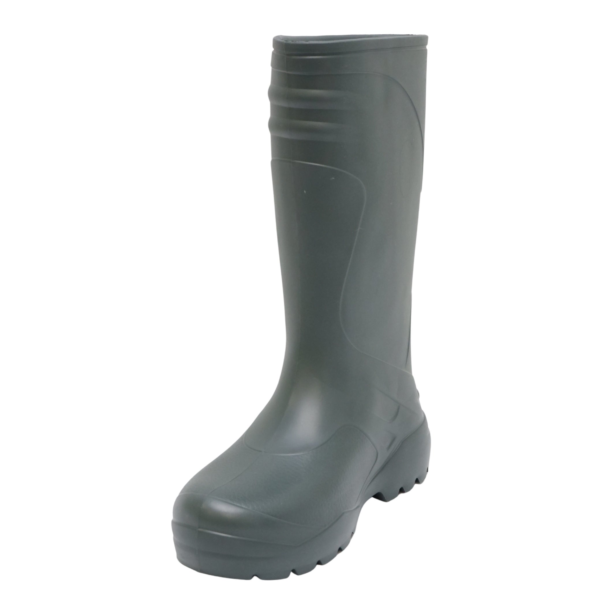 Green Trail Men's Ultra Light Waterproof EVA 4-Season Boot – High-Density Insulation, Air Microbubble Tech, Ideal for Hiking & Outdoor | Sizes 7-13