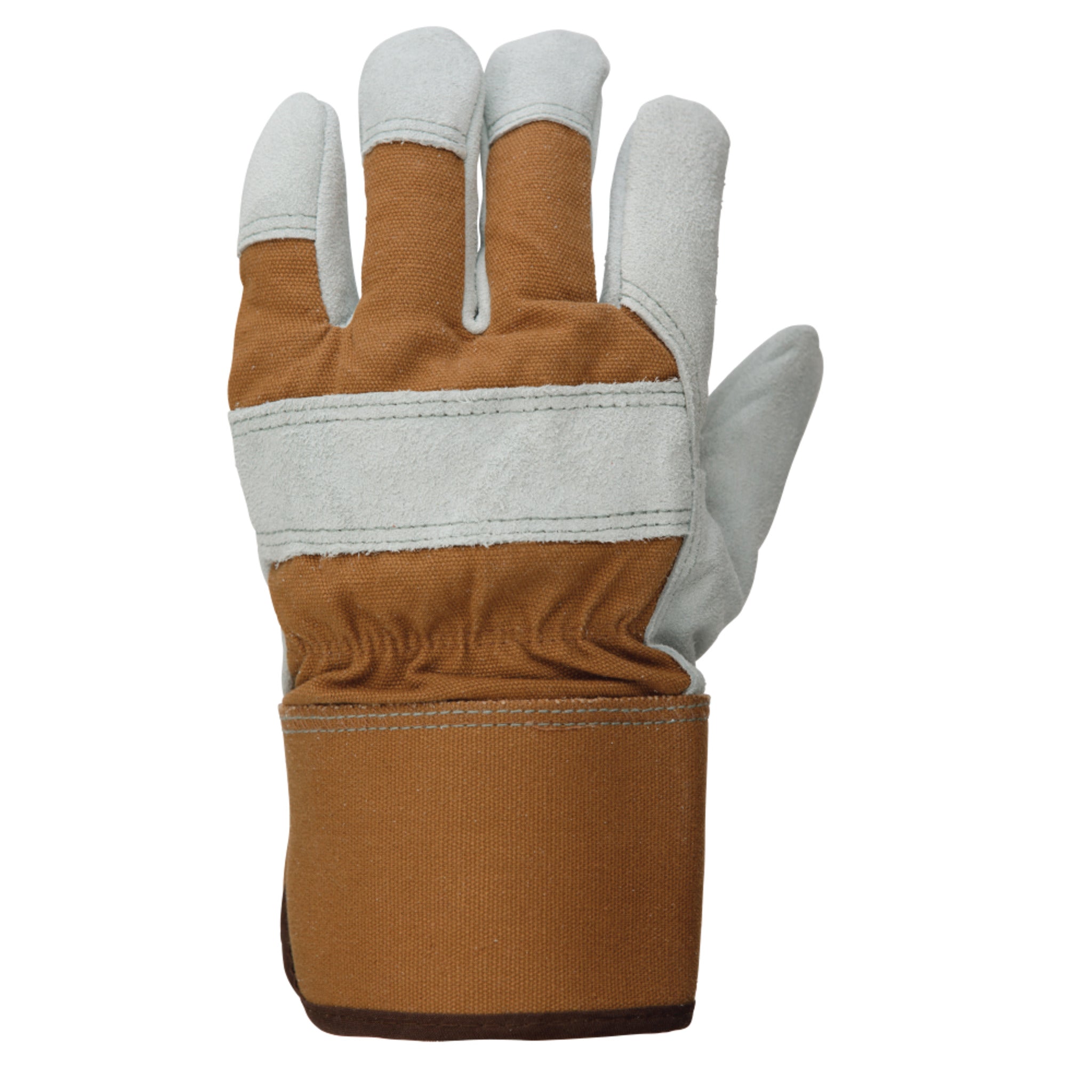 Tough Duck Men s Winter Work Gloves Pile Lined Split Leather Rubber