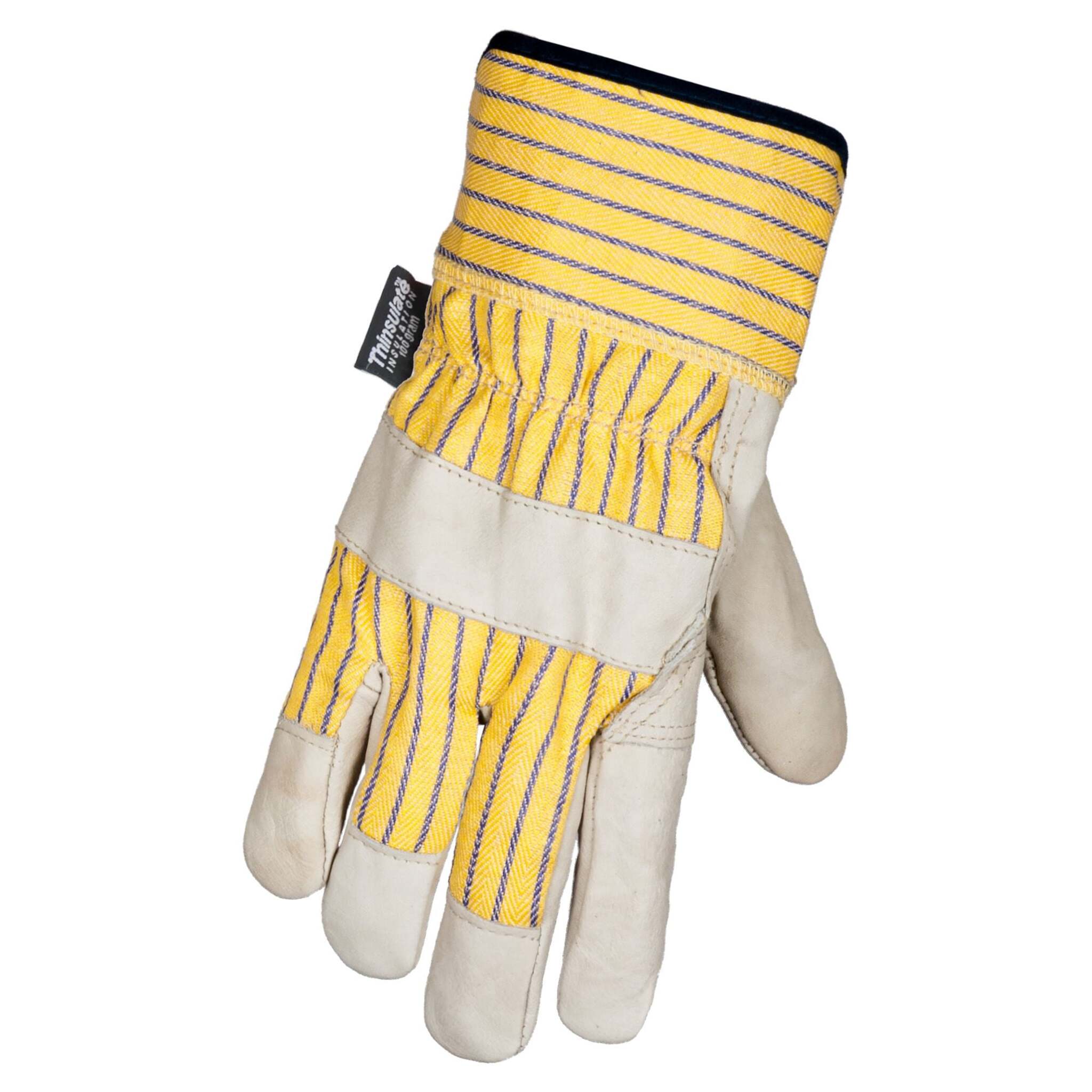 Horizon Thinsulate Lined Cowhide Leather Winter Work Gloves – Full-Gra