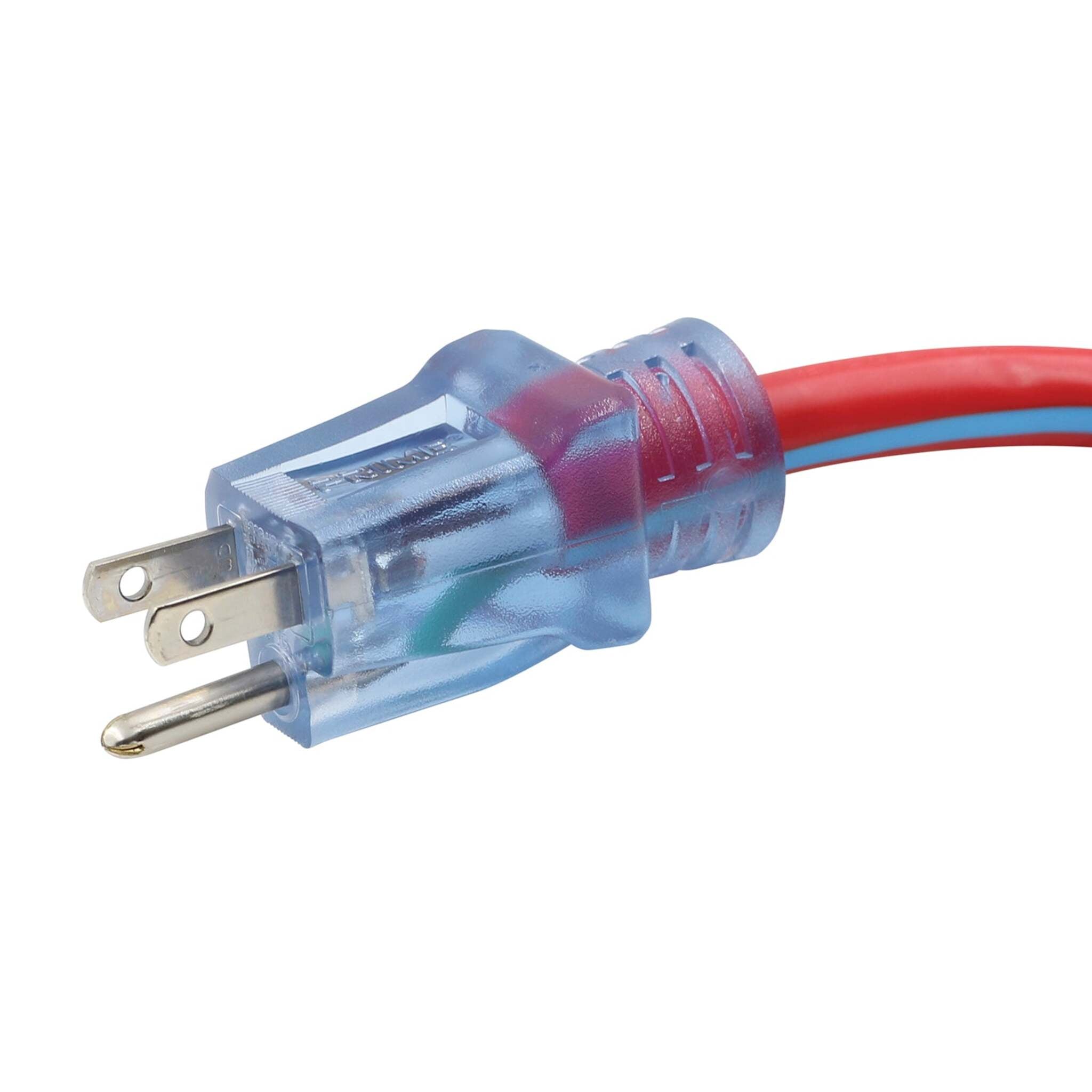 Prime Jobsite® 12 Gauge Outdoor Extension Cord w/ Locking & Lighted Connector - Single Tap