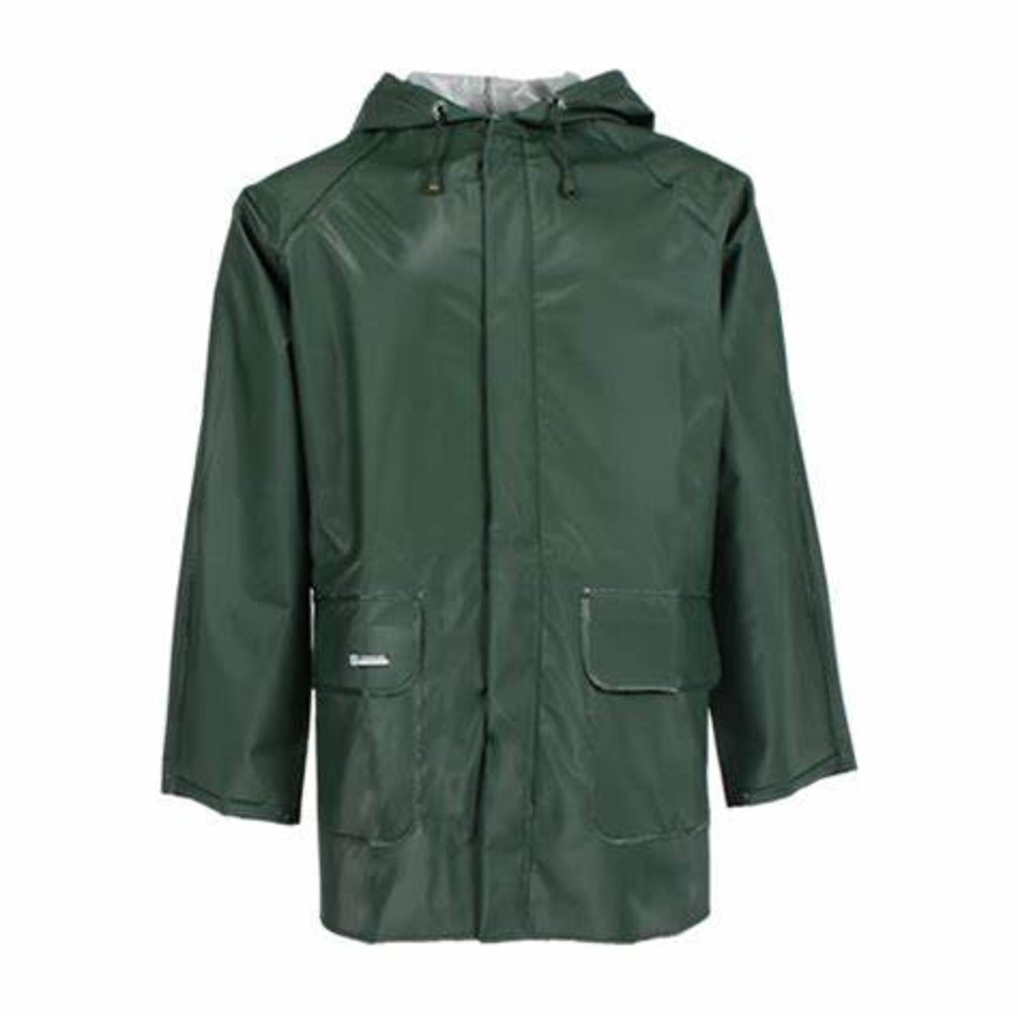 Lyngsoe Fishing Rain Jacket Heavy-Duty PVC Quality, Wind and Waterpr