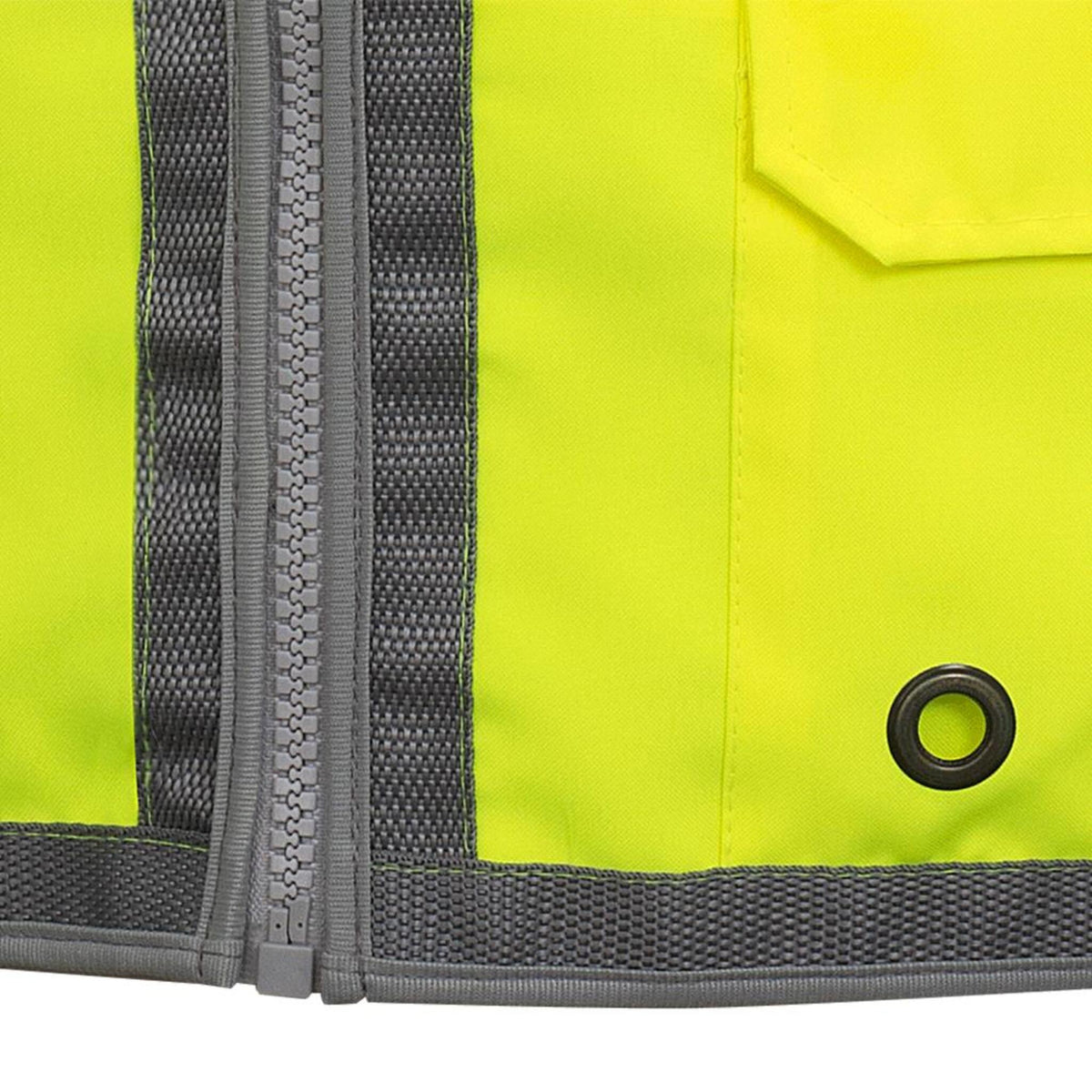 Pioneer Men's Hi Vis Safety Surveyor Vest | CSA/ANSI Certified, Poly Mesh Back, 12 Pockets, Durable Oxford Front, Breathable Workwear | Sizes S-4XL - Items