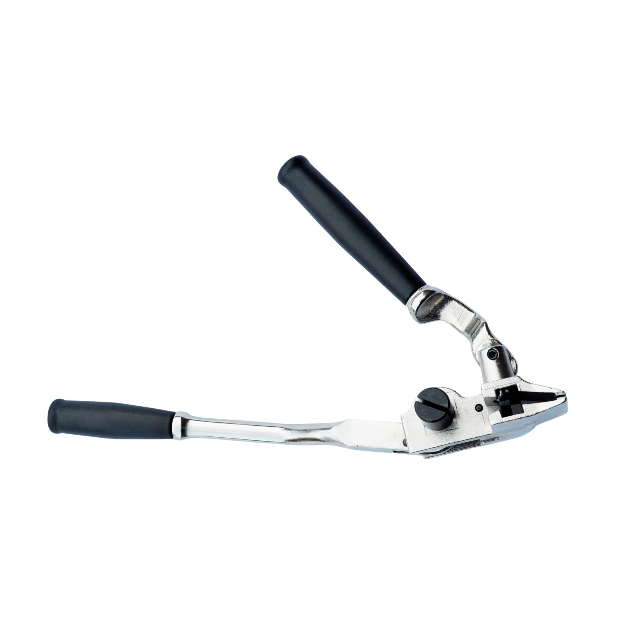 RTS240 Ratchet Banding Tool with Cutter - Tensions & Cuts Steel/SS Bands, Versatile for Multiple Industries, Precise Control, Integrated Hammer Knob