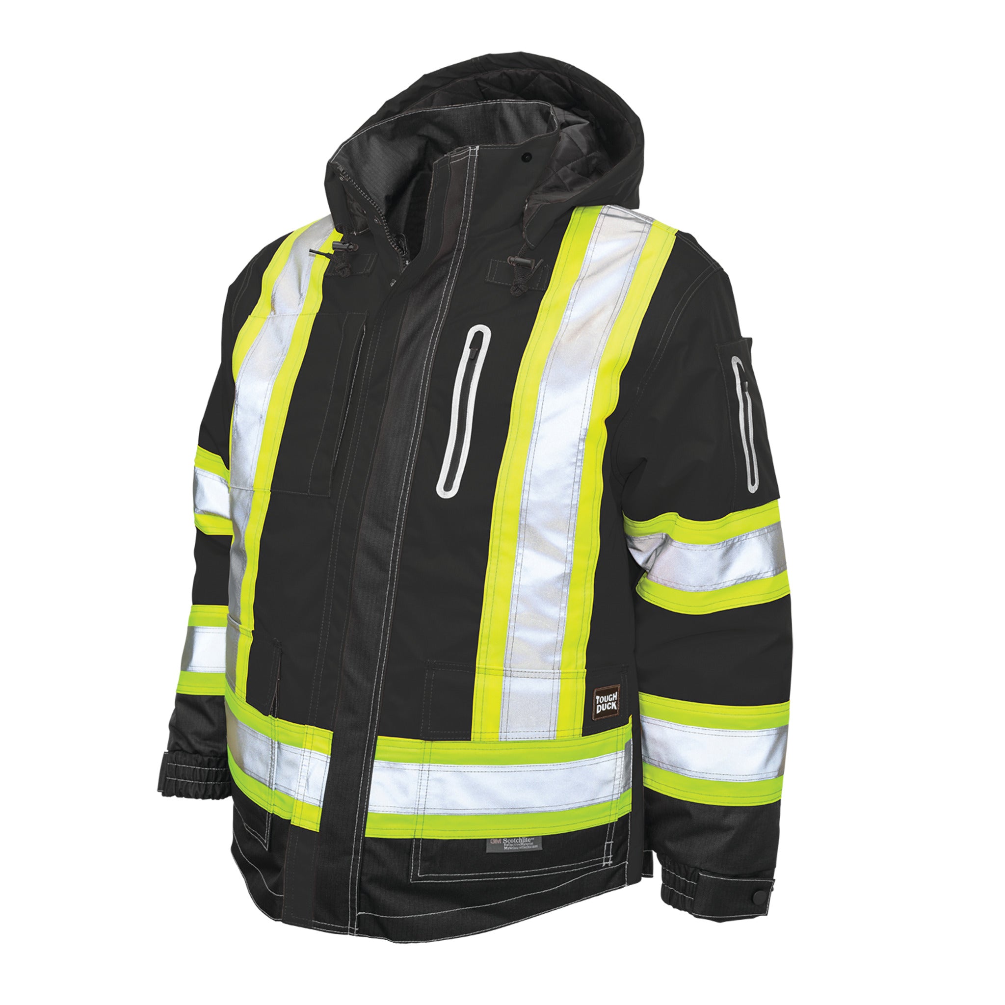 Hi vis waterproof work jacket best sale