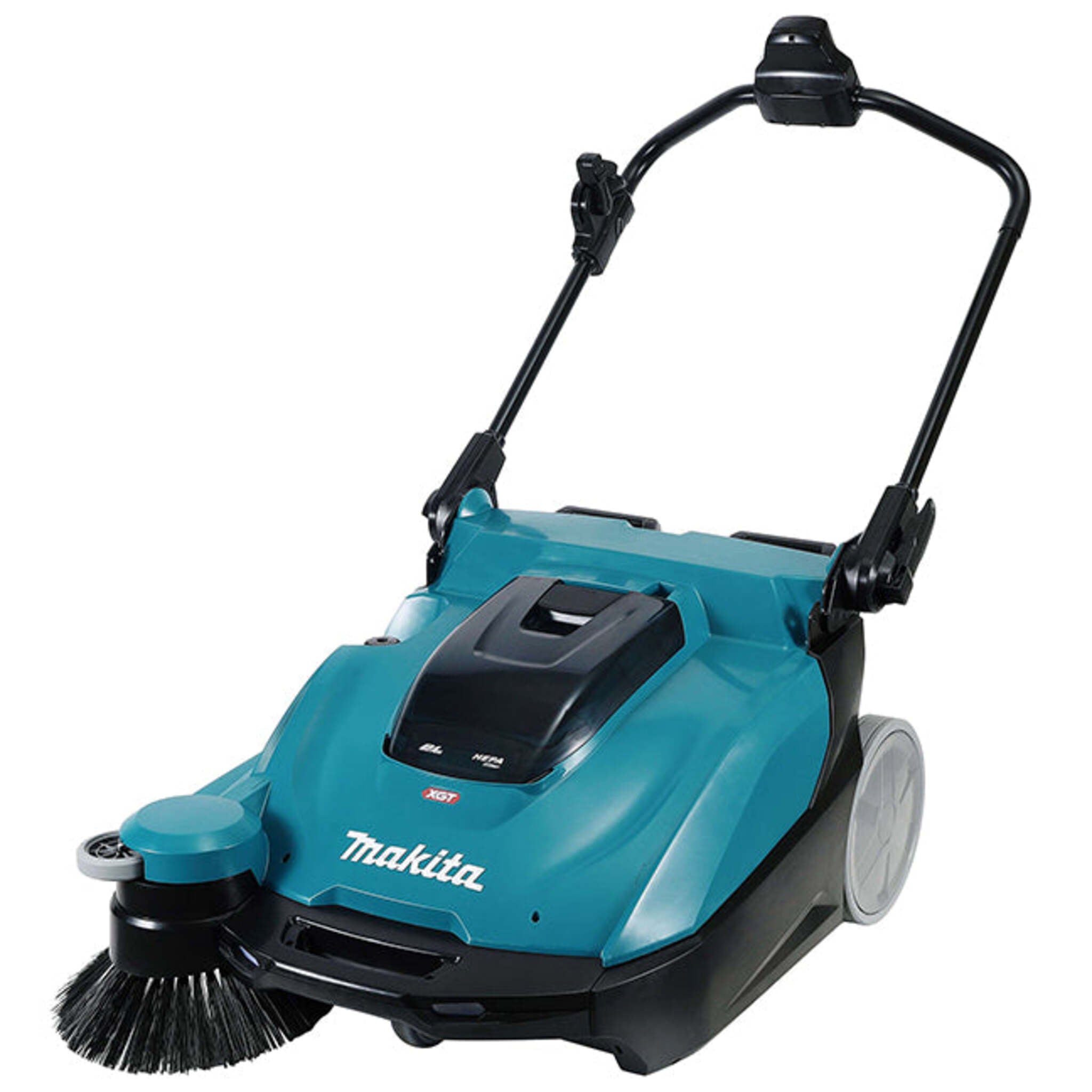 Makita 40Vmax XGT Brushless 24L HEPA Vacuum - Cordless, Tool Only, L-Class Filtration, Dual Brushes, Long Runtime, Adjustable for Indoor/Outdoor Use