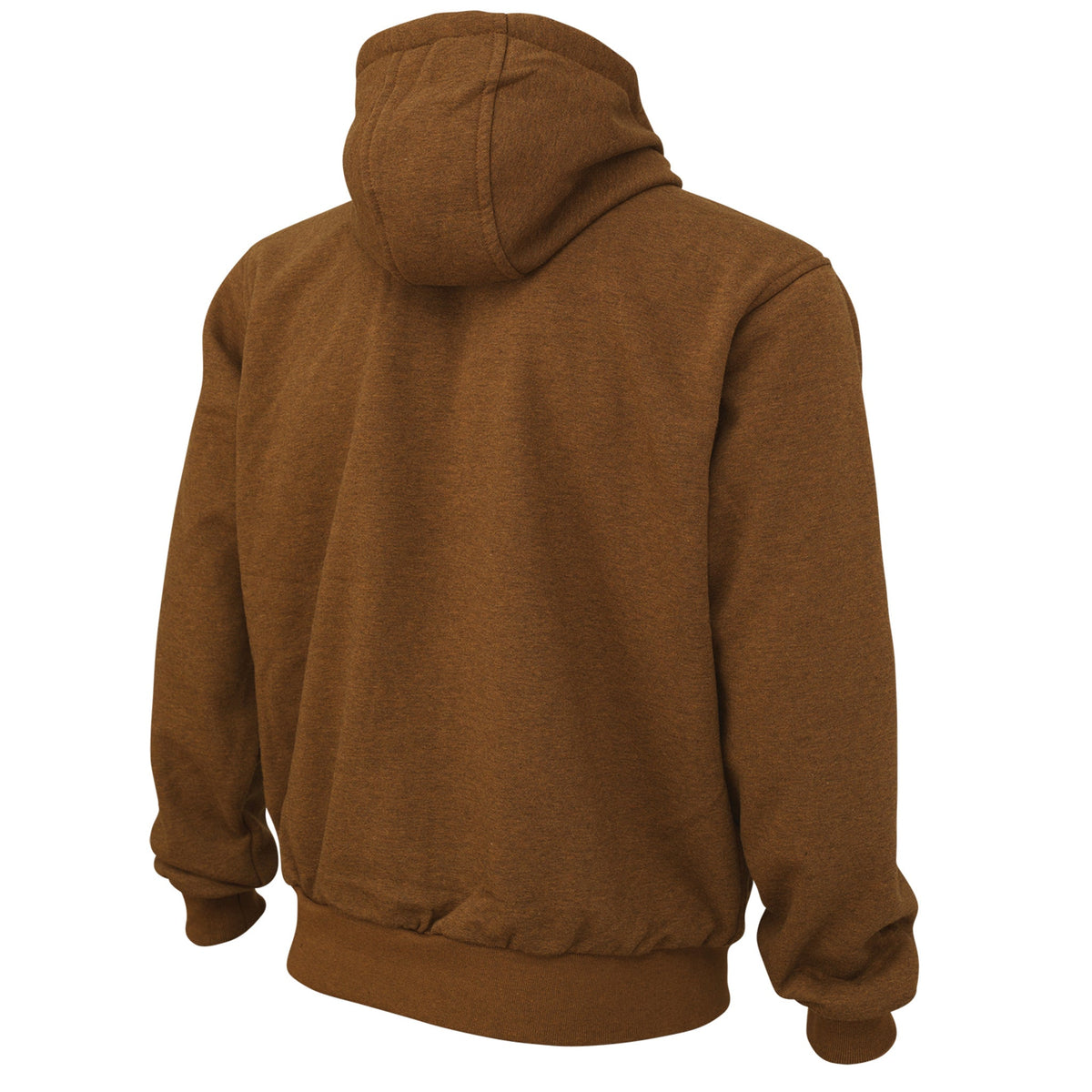 Tough Duck WJ21 Men's Work Hoodie Poly/Cotton, Water Repellent, Heavy-Duty Zip, Three-Piece Hood, Durable, Comfortable | Sizes S-5XL - Items